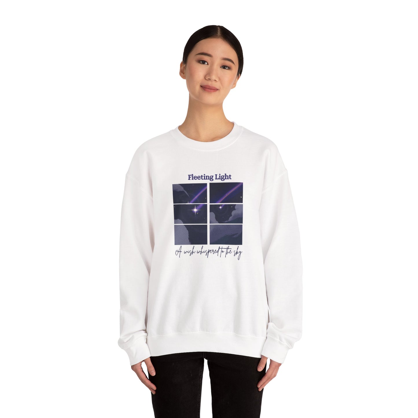Fleeting Light Unisex Crewneck Sweatshirt - Cozy Casual Wear