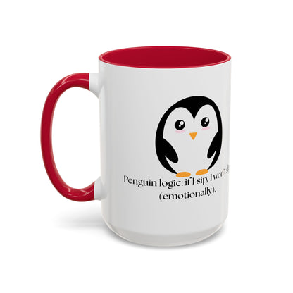 Penguin Quote Coffee Mug - Colorful 11oz & 15oz Fun Drinkware