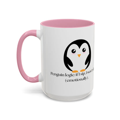 Penguin Quote Coffee Mug - Colorful 11oz & 15oz Fun Drinkware