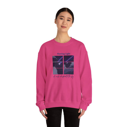 Fleeting Light Unisex Crewneck Sweatshirt - Cozy Casual Wear