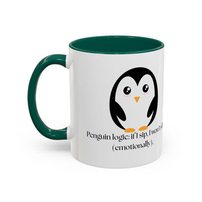 Penguin Quote Coffee Mug - Colorful 11oz & 15oz Fun Drinkware
