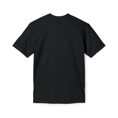 Positive Vibes Unisex Midweight T-shirt - "It's a Happy Day to Stay Happy"