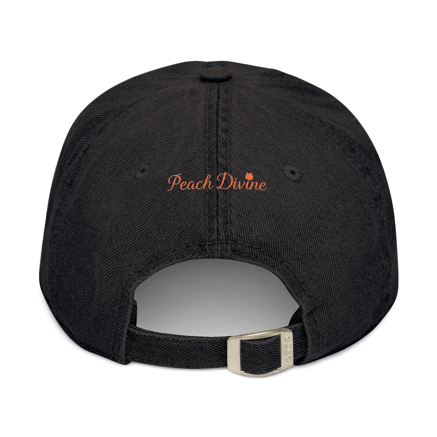 Cute Chaos Denim Hat - Stylish Embroidered Cap for Casual Vibes