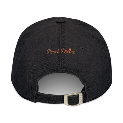 Cute Chaos Denim Hat - Stylish Embroidered Cap for Casual Vibes