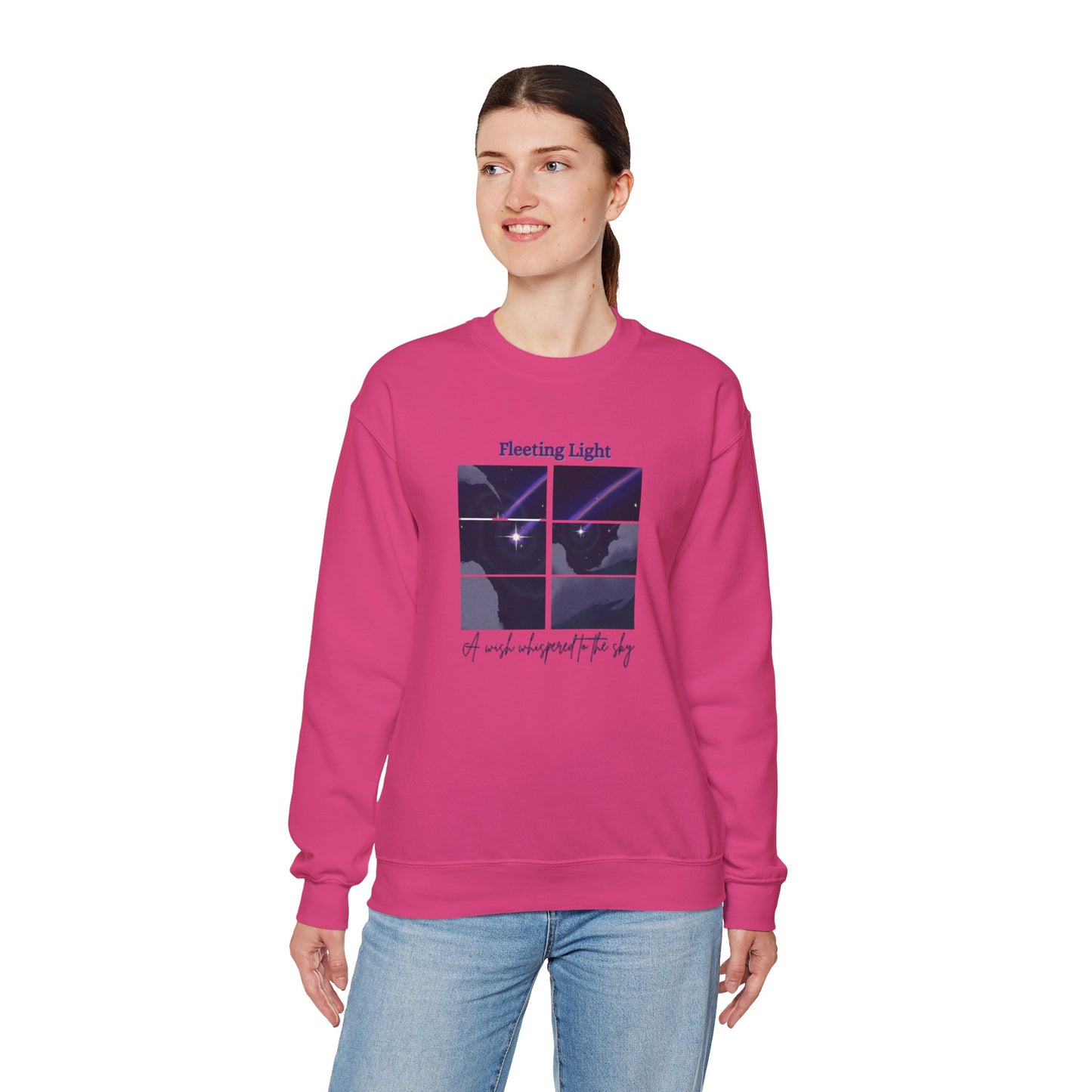 Fleeting Light Unisex Crewneck Sweatshirt - Cozy Casual Wear