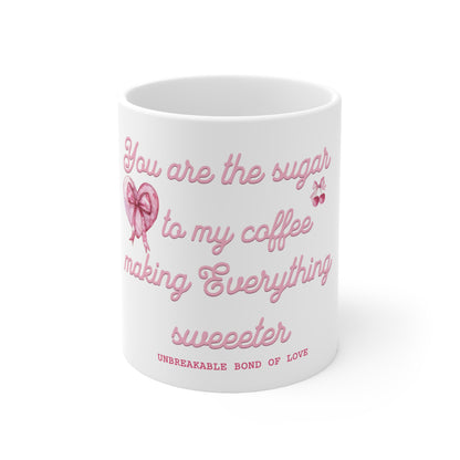 You Are the Sugar to My Coffee – Cute Couple Mug
