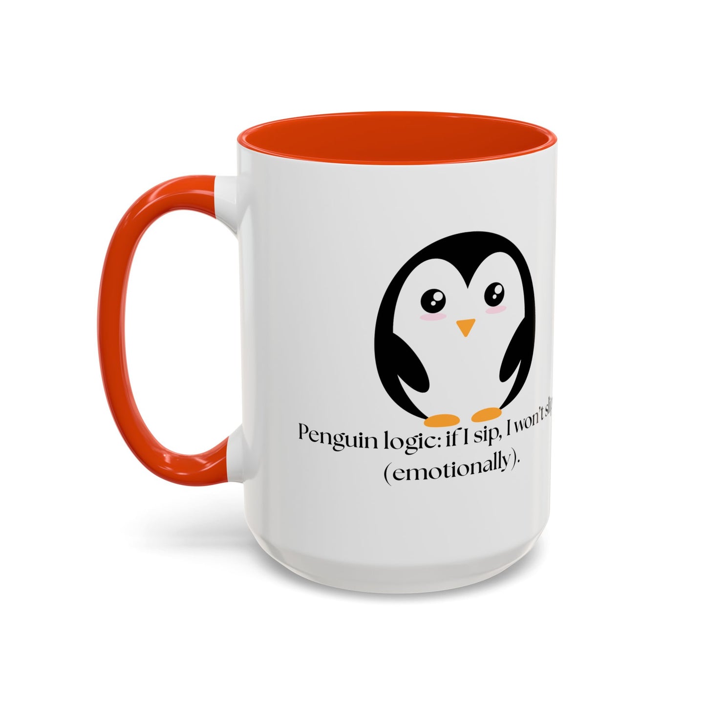 Penguin Quote Coffee Mug - Colorful 11oz & 15oz Fun Drinkware