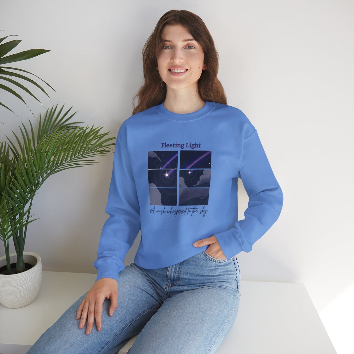 Fleeting Light Unisex Crewneck Sweatshirt - Cozy Casual Wear
