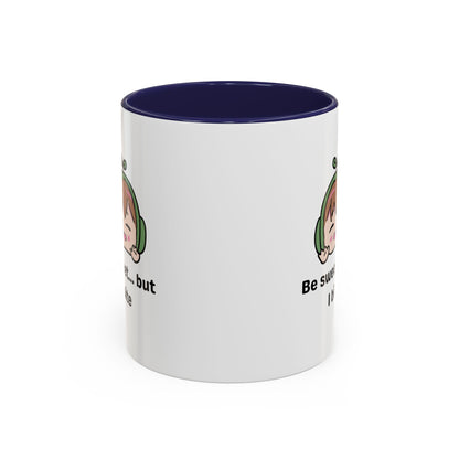 Playful Accent Coffee Mug - "Be Sweet... But I Bite" - Fun Gift for Friends