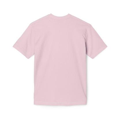 Positive Vibes Unisex Midweight T-shirt - "It's a Happy Day to Stay Happy"