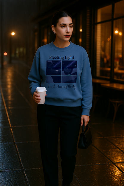 Fleeting Light Unisex Crewneck Sweatshirt - Cozy Casual Wear